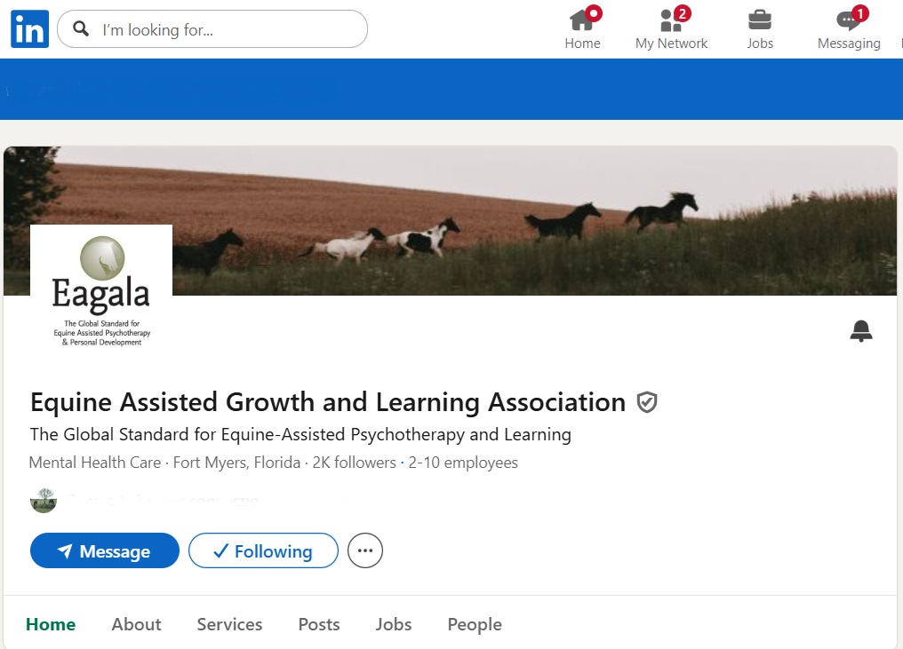 Eagala LinkedIn